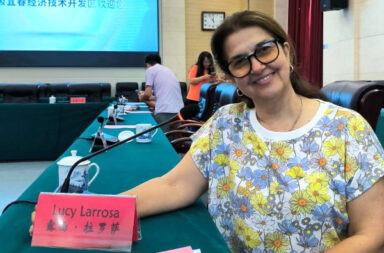 Lucy Larrosa sobre su viaje a China