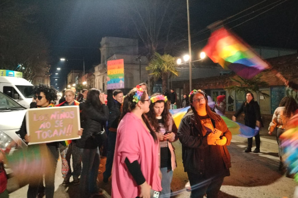 marcha por la diversidad en melo