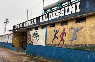 estadio german baldassini melo. foto: Asociación Departamental de Fútbol