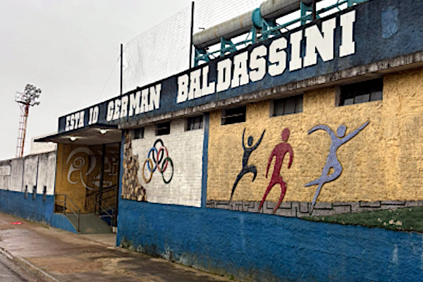 estadio german baldassini melo. foto: Asociación Departamental de Fútbol
