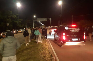 Quileros movilizados