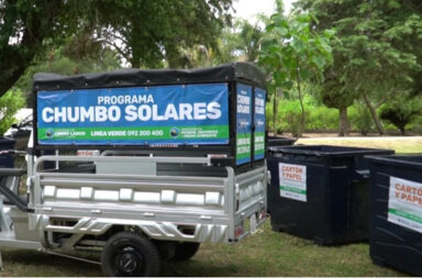 ecopuntos melo reciclaje, linea verde