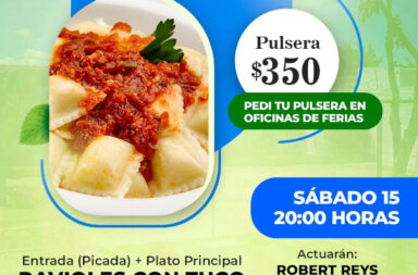 cena show, paseo de compras