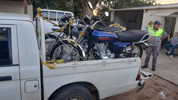 Intendencia intensifica operativos e incauta motos en Melo