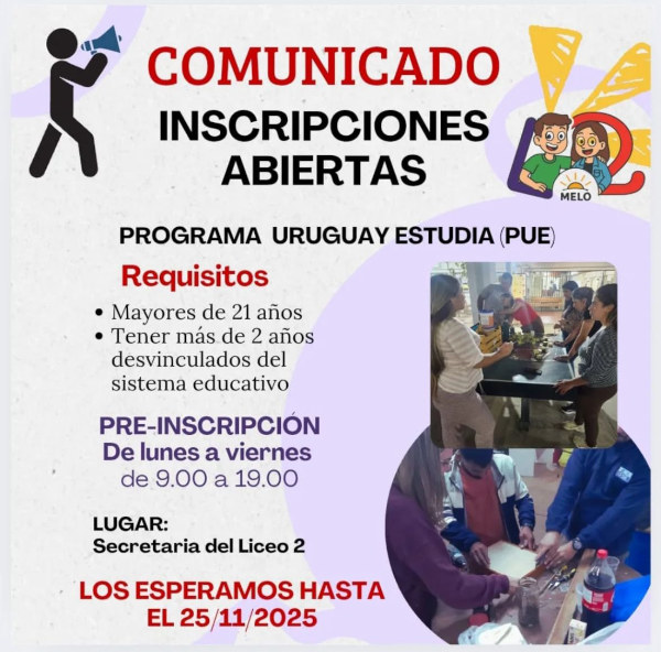 Liceo Nº 2 retomará en 2026 el programa Uruguay Impulsa