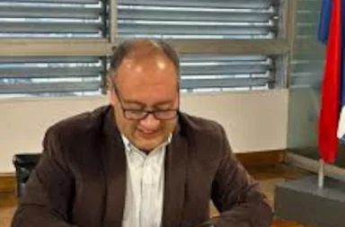 vicepresidente de OSE, doctor Guillermo Caraballo