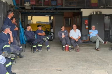 Vicepresidente de OSE visitó Melo