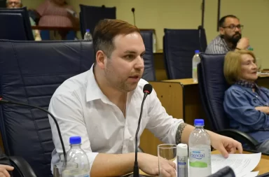 Maximiliano Abraham, junta departamental