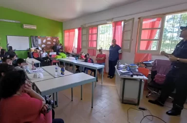 Policía Comunitaria realizó taller de prevención