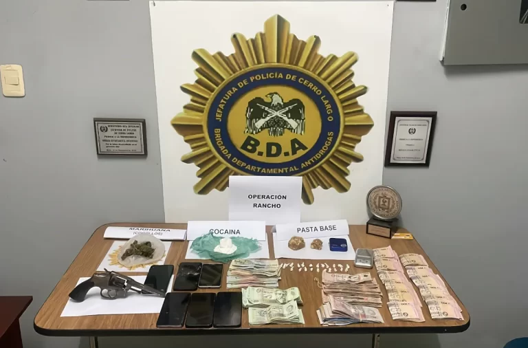 estupefacientes barrio Dársena de Melo