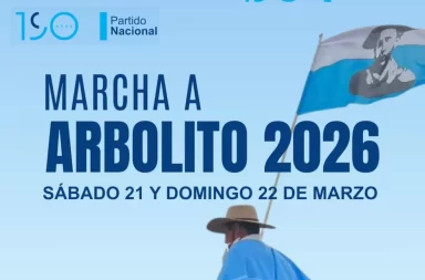 Marcha a Arbolito 2026