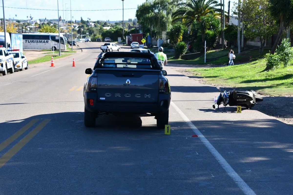 accidente tránsito en Melo