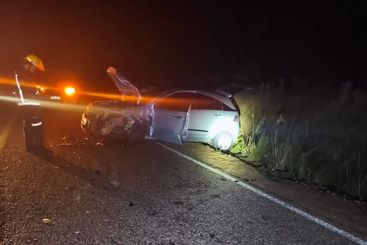 Choque frontal en Ruta 38 dejó varios lesionados graves