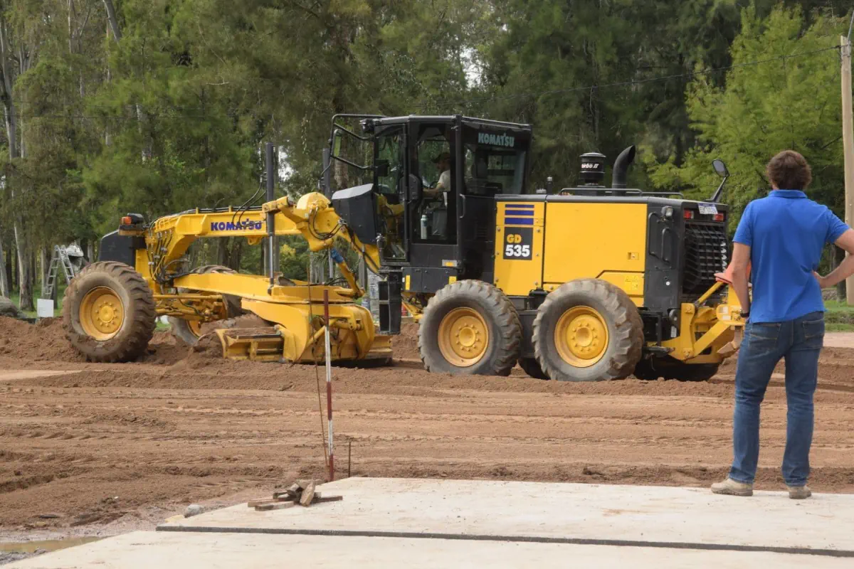 obras en Parque Rivera y barrio Soñora