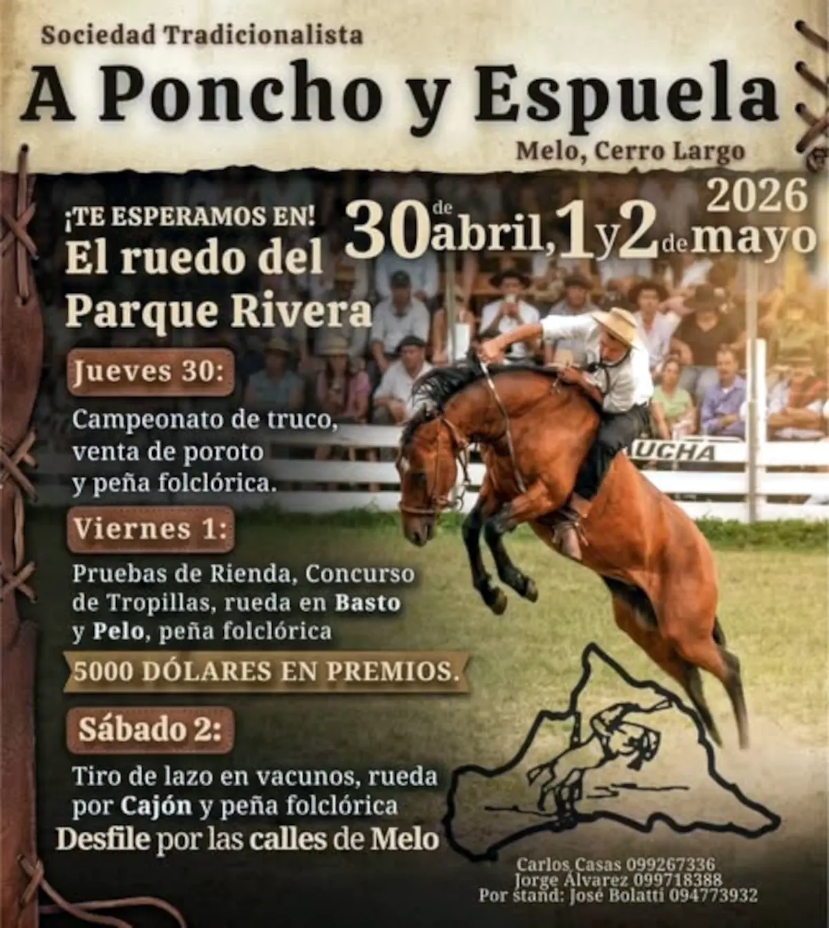 A Poncho y Espuela