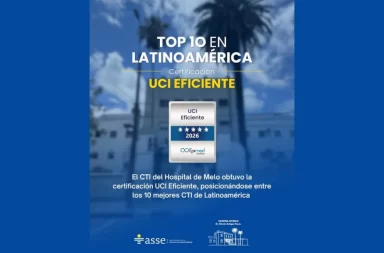 CTI del Hospital de Melo fue reconocido como “UCI Eficiente” y se posiciona entre los mejores de Latinoamérica