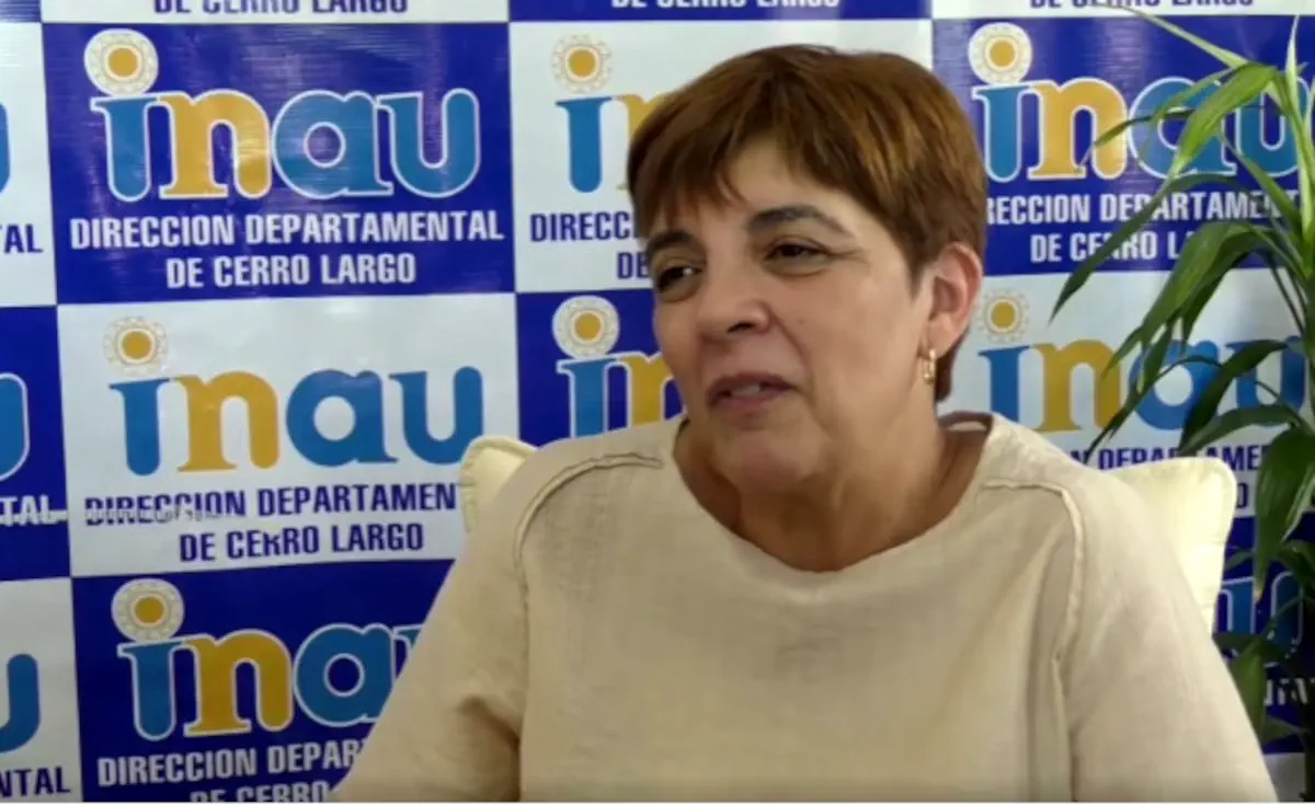 directora departamental del Instituto del Niño y Adolescente del Uruguay, Yandira Álvarez