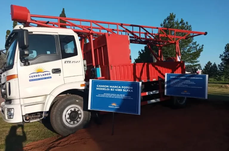 Investigación camion perforador