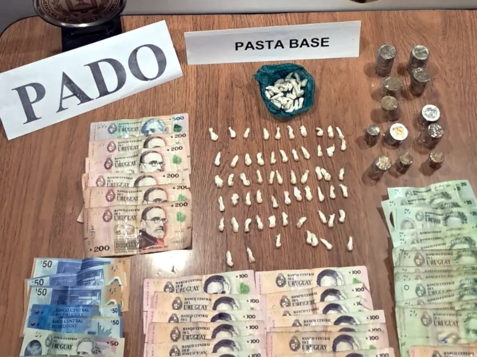 Brigada Antidrogas desarticuló boca de venta de drogas en la zona norte de Melo
