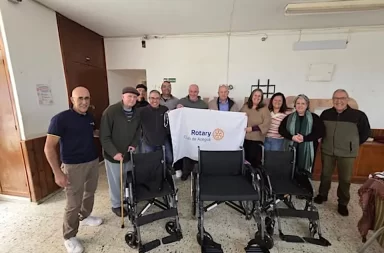 Rotary volvió a colaborar con el Hogar Juan José Burgos