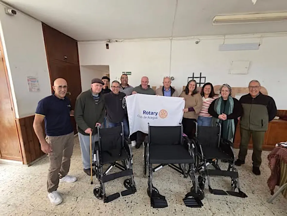 Rotary volvió a colaborar con el Hogar Juan José Burgos