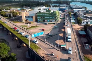 entrada Puente Mauá