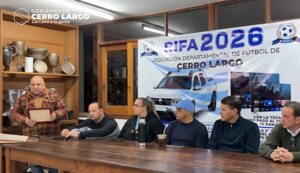 Asociación Departamental de Fútbol lanzó su rifa anual