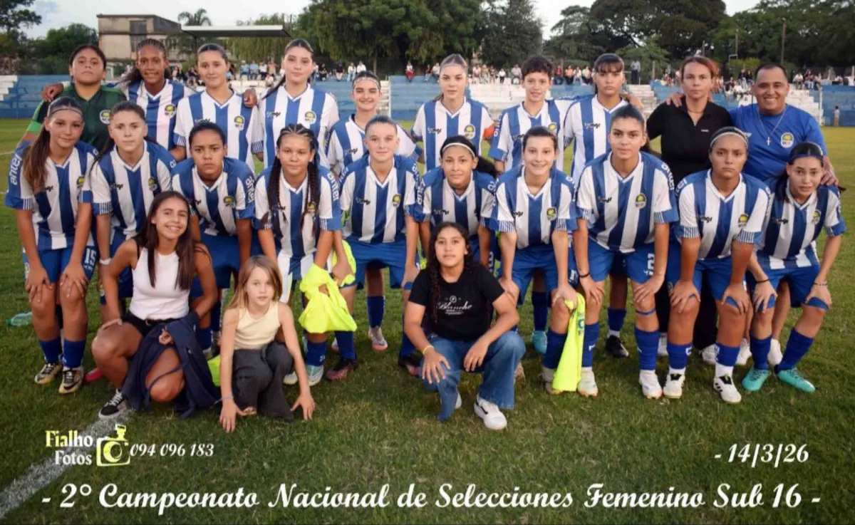 cerro largo sub 16 fútbol femenino.