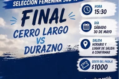 fútbol femenino sub 16