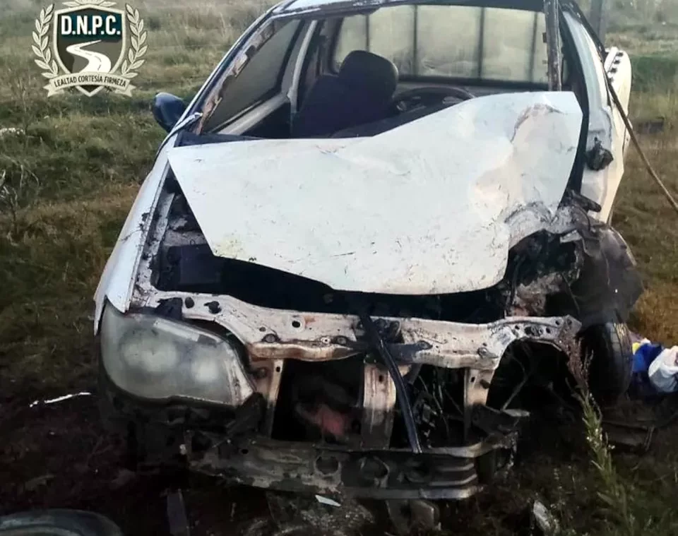 Accidente fatal en Ruta 7: un hombre murió tras despiste y vuelco