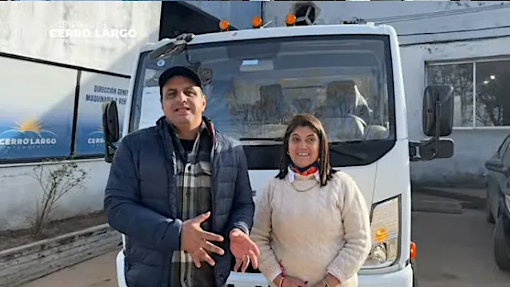 Arévalo incorporó un camión utilitario