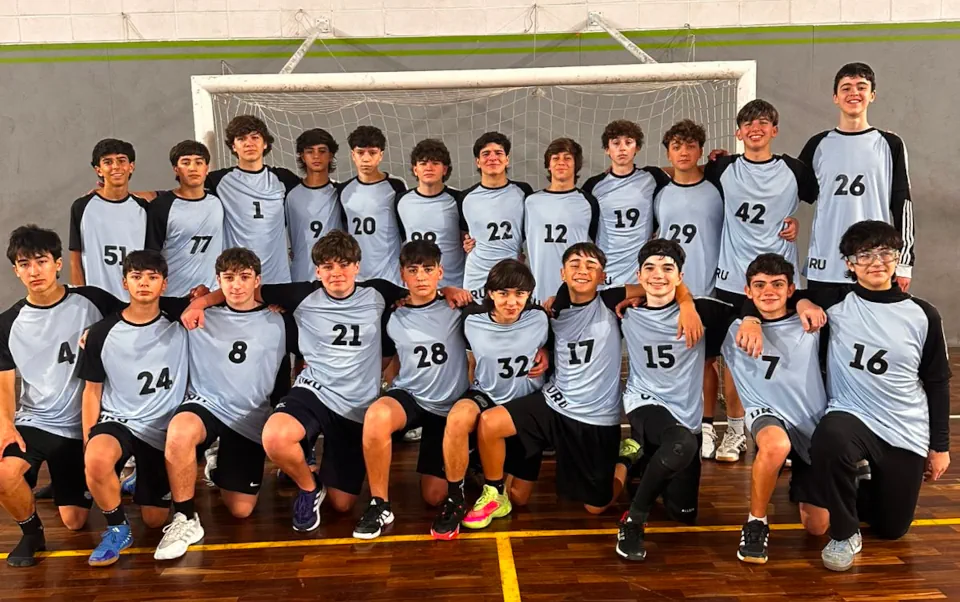Selección uruguaya Sub 14 handball