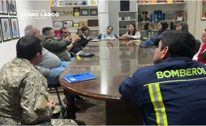 El Comité de Emergencias coordinó la recepción de donaciones para los damnificados.