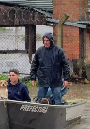 Alcalde Federico Lopéz Inundaciones