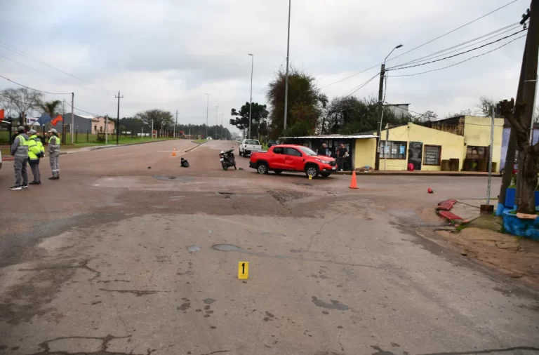 accidente de tránsito ruta 8 camino vecinal