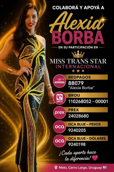 Alexia Borba Miss Trans Star