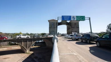 El puente Mauá comenzó a recibir trabajos de mantenimiento y reparación. Foto: Lino Marques Cardoso