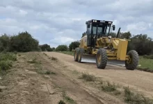 Obras de mantenimiento y recuperación de la caminería rural que se encuentran en ejecución en distintos puntos del departamento de Cerro Largo.