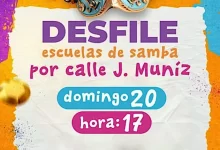 Las escuelas de samba de Melo mostrarán este domingo parte del trabajo que vienen desarrollando con miras al Carnaval 2027.