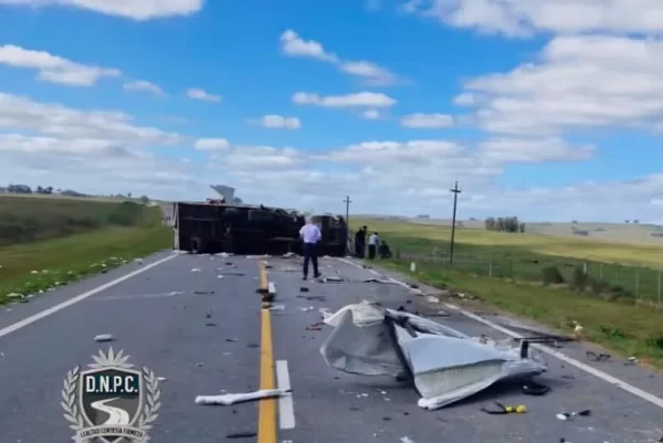 accidente ruta 8