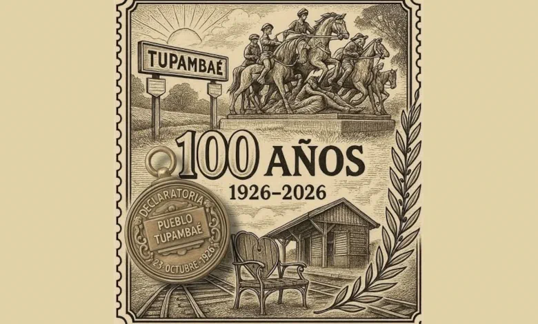 Tupambaé se prepara para celebrar sus 100 años con una jornada de reencuentro para vecinos y familias vinculadas a la localidad (foto: @100añosdetupambaé)
