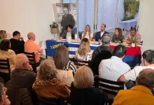 Fernando Amado encabezó en Melo el tercer encuentro nacional de UNIR, sector del Frente Amplio que trabaja en la definición de sus bases ideológicas y programáticas.