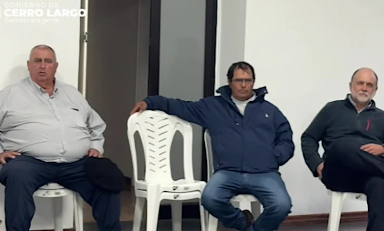 Alcaldes participaron del encuentro con las gremiales agropecuarias.