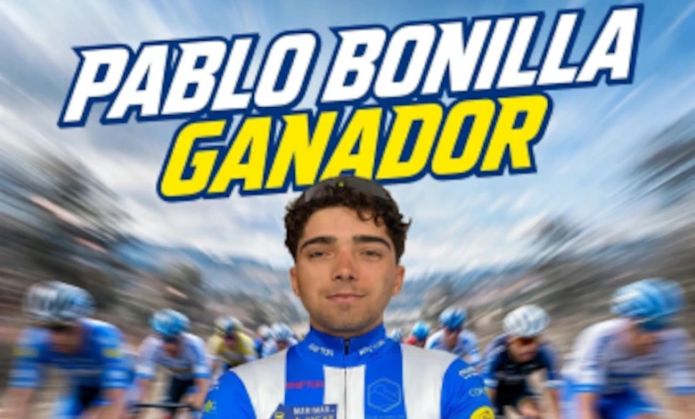 Pablo Bonilla, representante del Club Ciclista Cerro Largo, fue el ganador de la Doble Tambores en Tacuarembó. Foto: Club Ciclista de Cerro Largo.