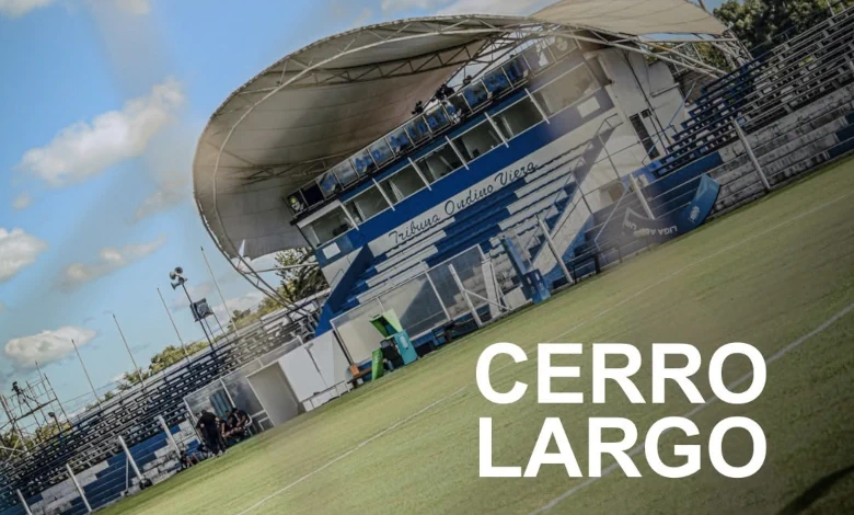 Cerro Largo recibe a Nacional este sábado en el Estadio Municipal Arq. Antonio Ubilla de Melo.