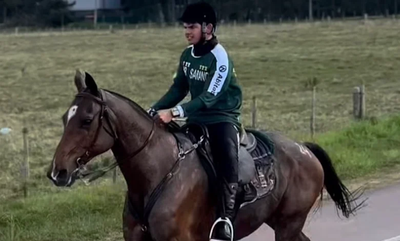HC AKIL y Aldo Rodríguez, ganadores del raid La Paz García (Foto: @todosparahipica)