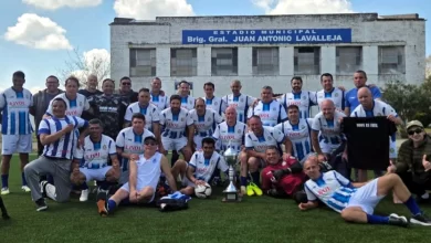 Cerro Largo celebró en Minas su clasificación a la final del Este del Campeonato Máster +45 (Foto: @mastercl2026)
