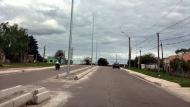 La Intendencia modificó las dimensiones del cantero central en construcción en Camino Vecinal, en Melo.