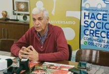 Andrés Martínez, presidente del Centro Comercial e Industrial de Cerro Largo, presentó los detalles del sorteo del Shopping a Cielo Abierto.