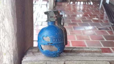 Personal policial y del Ejército intervino en una vivienda de Aceguá tras el hallazgo de una granada de ejercicio.